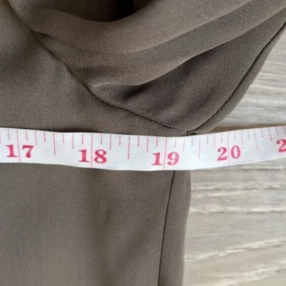 NWT Theory Women's Silk Neck Band Blouse Size S - Picture 7 of 9